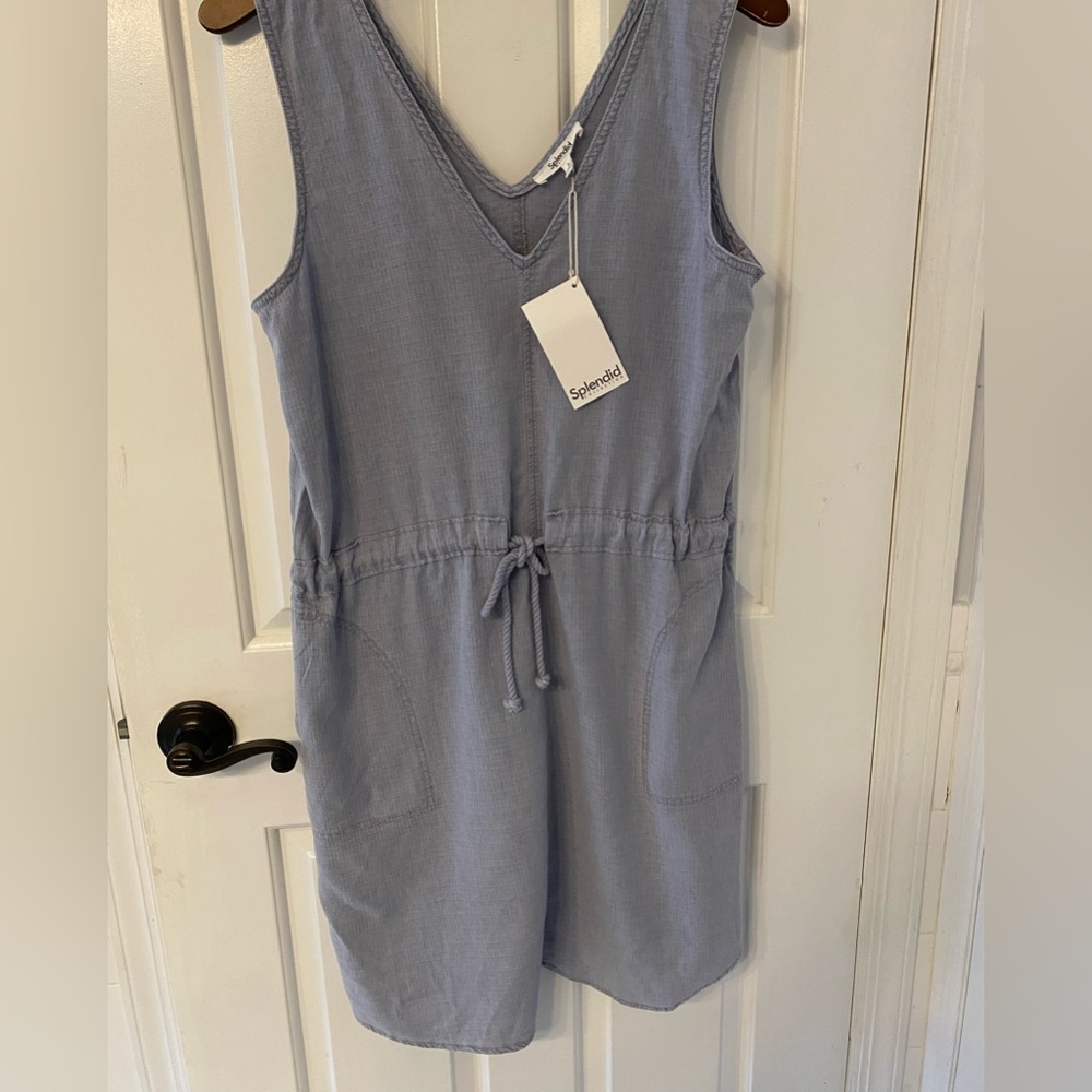 NWT Splendid Light Blue Midi Dress